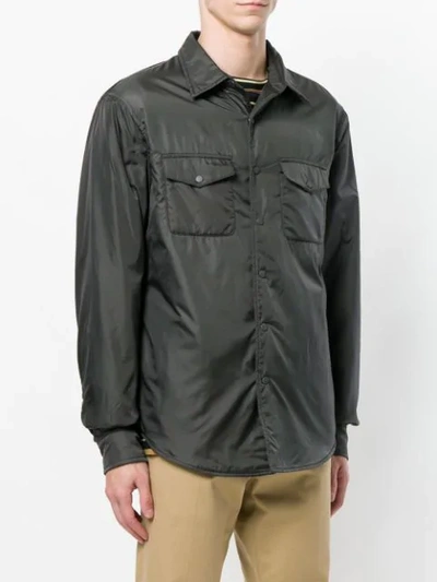 Aspesi Shirt Jacket In Grey