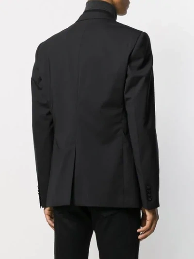 Shop Dolce & Gabbana Martini Patch Jacket In Black