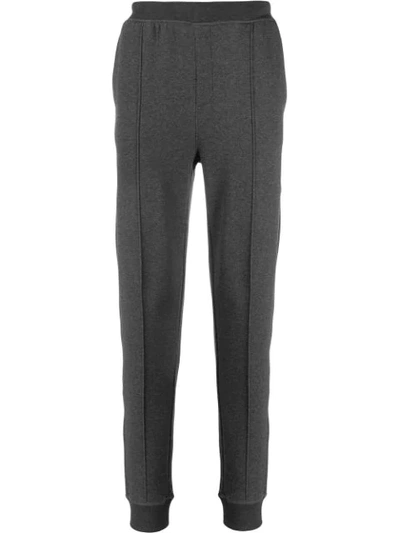 Shop Corneliani Slim-fit Sweatpants In Grey