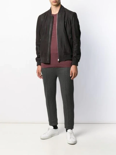 Corneliani Slim-fit Sweatpants In Grey