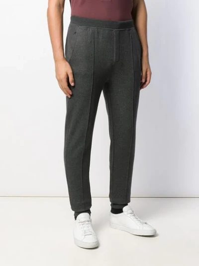 Corneliani Slim-fit Sweatpants In Grey