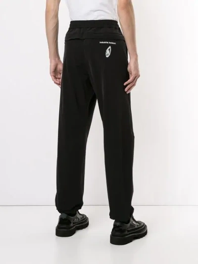 Shop Undercover Elasticated Waist Trousers In Black