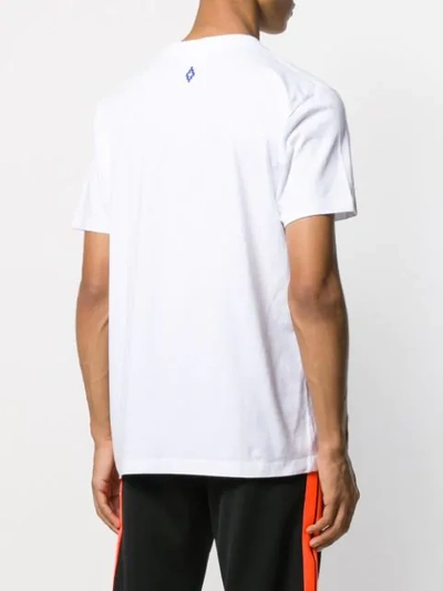 Shop Marcelo Burlon County Of Milan Horse Square T-shirt In White