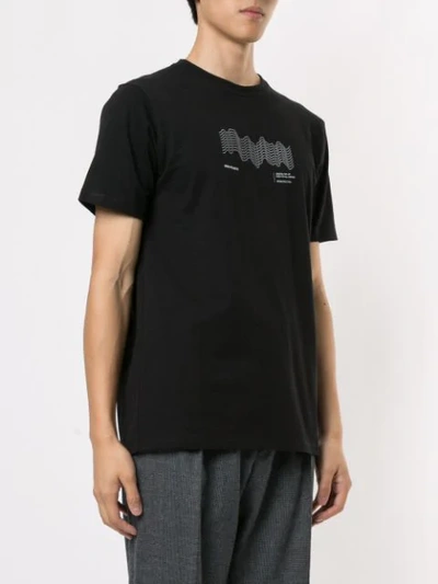 Shop Norse Projects Branded T-shirt In Black