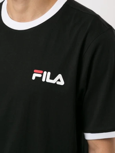 Shop Fila T-shirt Mit Kleinem Logo In Black