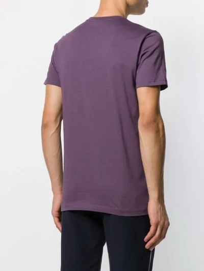 Shop Ps By Paul Smith Skeleton Print T-shirt In Purple