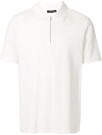 Shop J. Lindeberg Fenton Half-zip Polo Shirt In A003