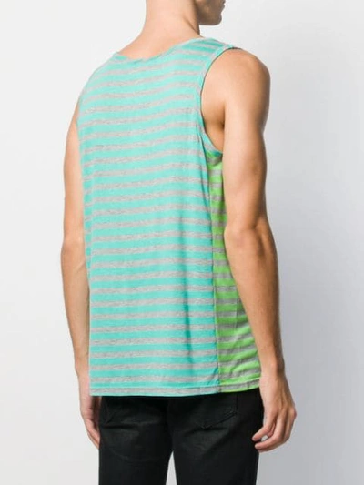 Shop Unconditional Striped Vest In Green