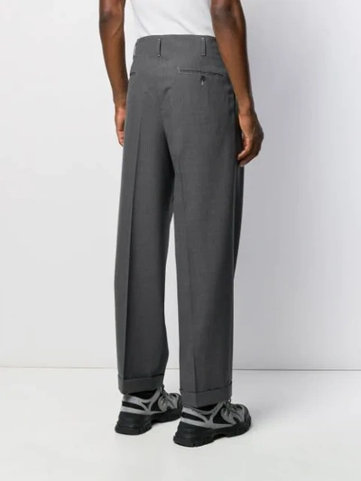 Shop Gucci Klassische Karottenhose In Grey