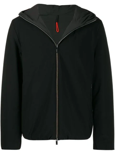 Shop Rrd Hooded Lightweight Jacket In Black