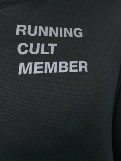 Shop Satisfy Running Cult Member Jumper In Black