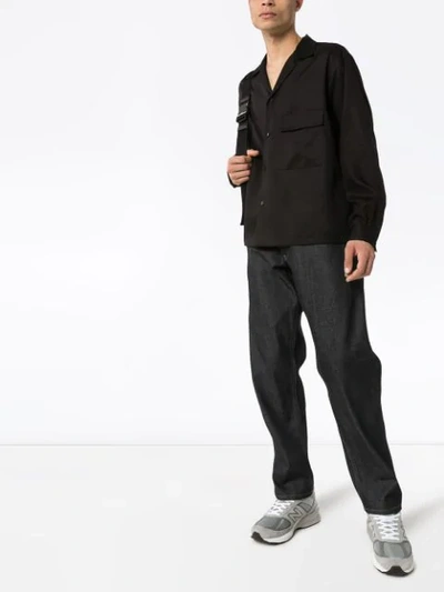 Shop Dashiel Brahmann Lover Long-sleeve Shirt In  Black