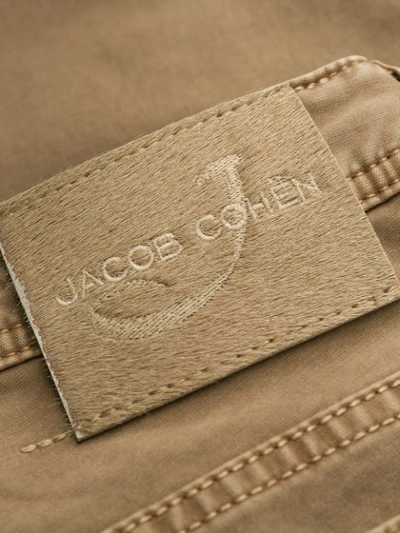 Shop Jacob Cohen Straight Leg Jeans In 457-castagna