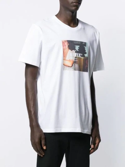 Shop Affix Photo Print T-shirt - White