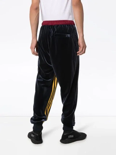 Shop Adidas Originals X Bed Jw Ford 3-stripe Track Trousers In Blue