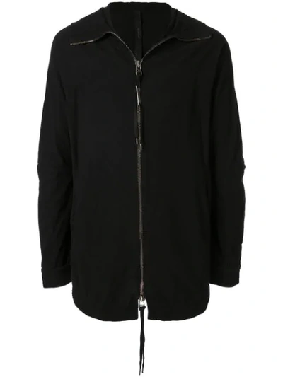 Shop Army Of Me Zipped Hooded Jacket - Black