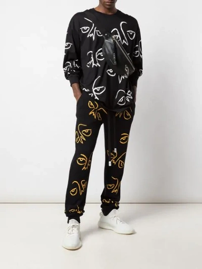 Haculla Stroke Of A Kind Longsleeve T-shirt In Black