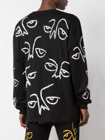 Haculla Stroke Of A Kind Longsleeve T-shirt In Black