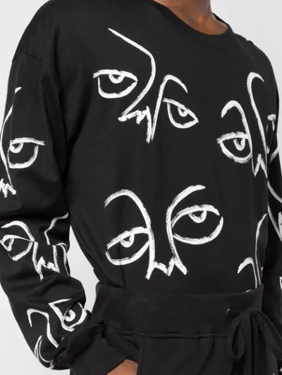Haculla Stroke Of A Kind Longsleeve T-shirt In Black
