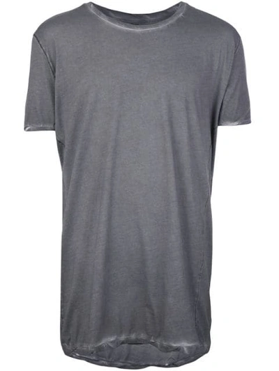Shop Army Of Me Faded-effect T-shirt In Grey