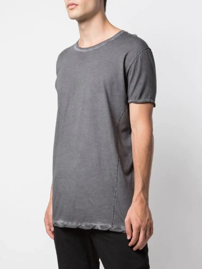 Shop Army Of Me Faded-effect T-shirt In Grey