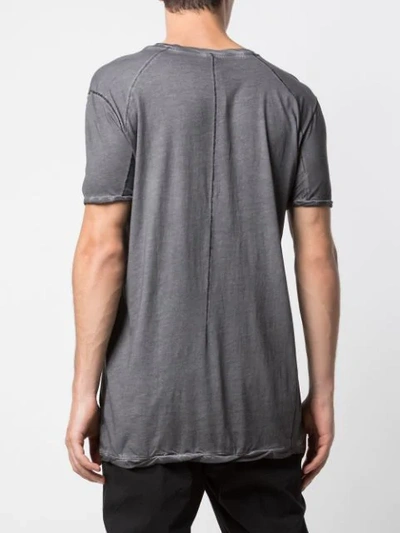 Shop Army Of Me Faded-effect T-shirt In Grey