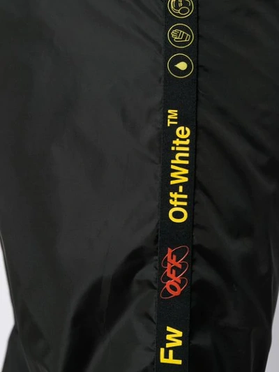 Shop Off-white Jogginghose Mit Logo - Schwarz In Black