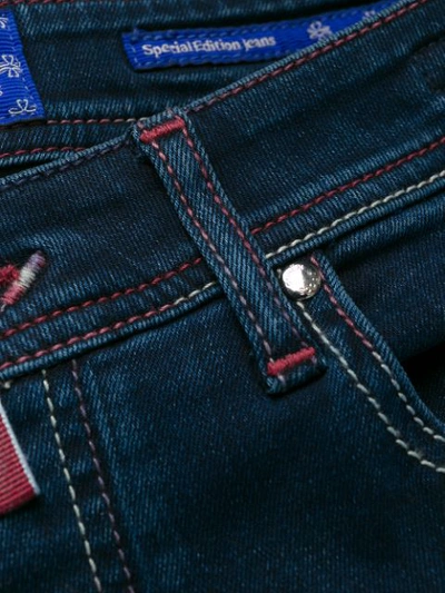 Shop Jacob Cohen Straight-leg Denim Jeans In Blue