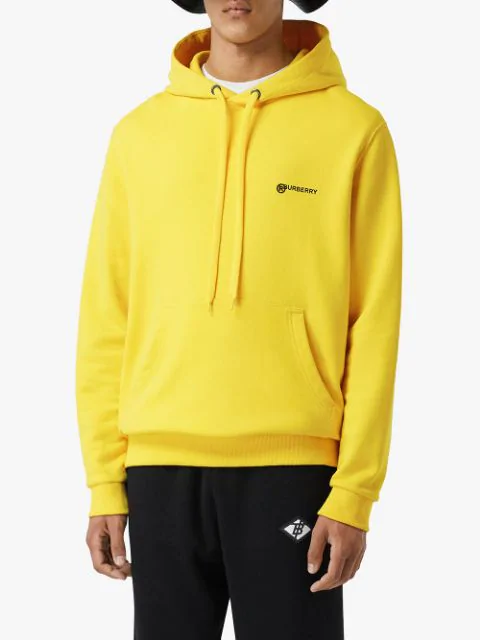 burberry hoodie yellow