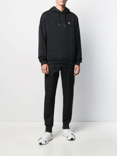 FILA VICTOR LOGO PATCH HOODIE 