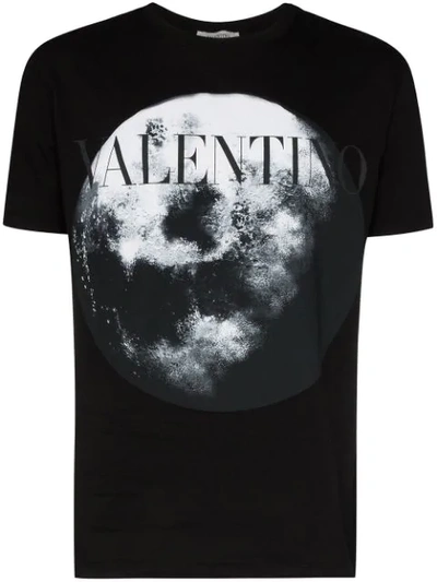 MOON LOGO-PRINT COTTON T-SHIRT