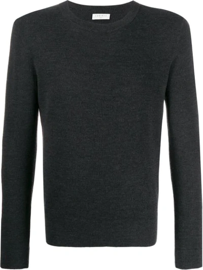 Shop Sandro Flash Jumper In Grey