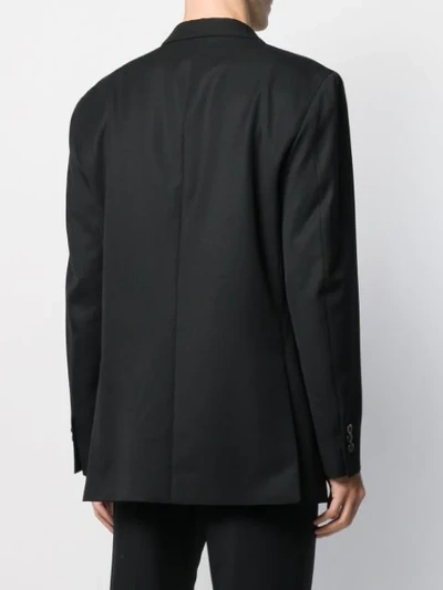 Shop Cobra Sc Cavalry Twill Blazer In Black