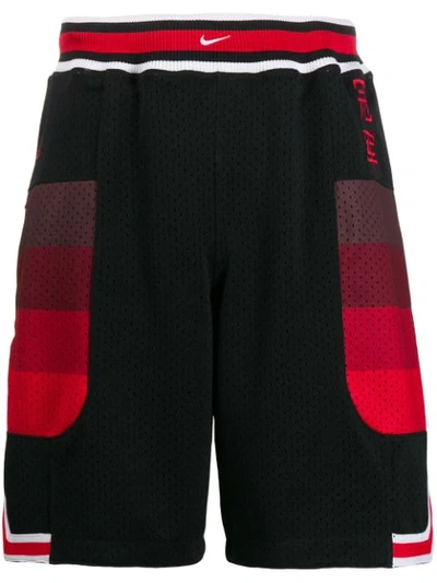 Shop Nike X Clot Mesh Shorts In 010 Black