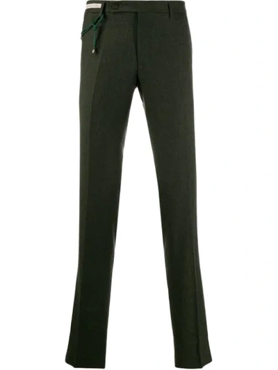 Shop Berwich Slim-fit Trousers In Green