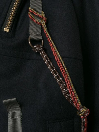 KOLOR 对比贴花夹克 - 黑色