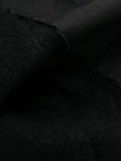 Shop Indice Studio Half-zipped Hoodie In Black