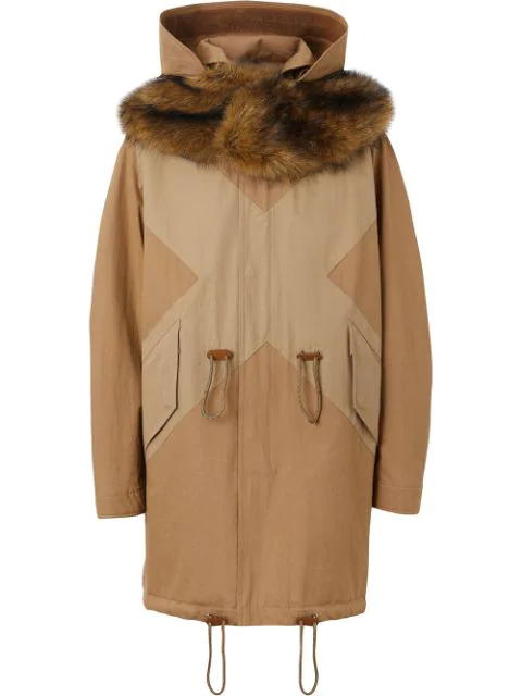 burberry hooded parka