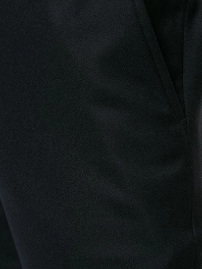 Shop Kolor Wool Blend Trousers In Black