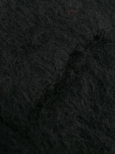 Shop Al Duca D'aosta Knitted Cardigan In Black