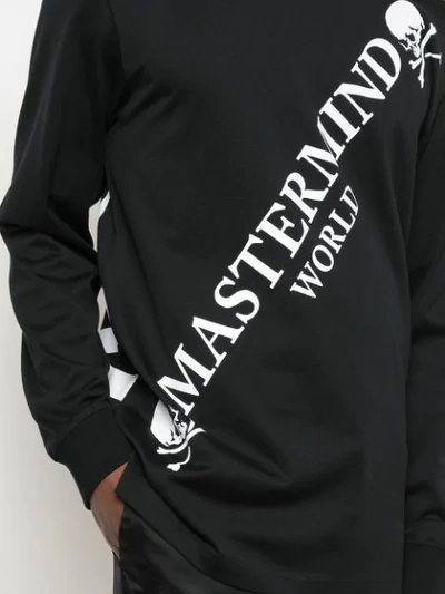 Shop Mastermind Japan Mastermind T-shirt (mw19s03-ts024-012) (f9) Black