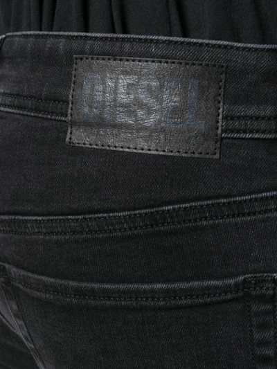 Shop Diesel Slim-fit Long Jeans In Black