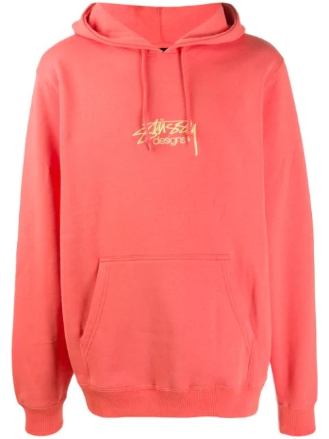 stussy embroidered hoodie