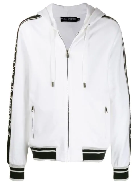 dolce and gabbana zip up hoodie