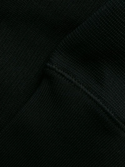 Shop Jil Sander Hooded Zip-up Jacket In Black