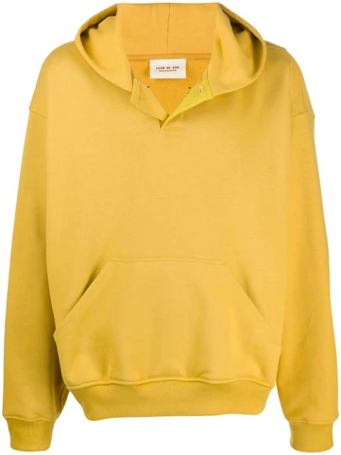 fear of god yellow hoodie