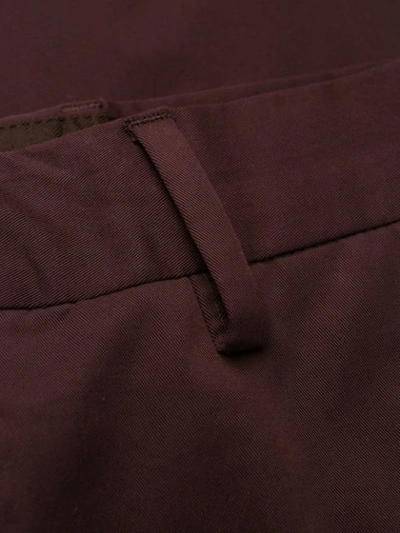 Shop Ermenegildo Zegna Straight Leg Chinos In Brown