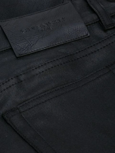 SHINE DETAIL SKINNY TROUSERS