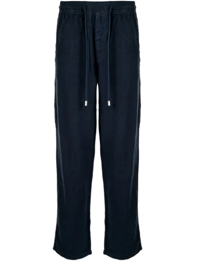 Vilebrequin Drawstring Track Trousers In Blue