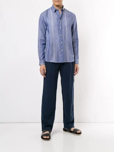 Vilebrequin Drawstring Track Trousers In Blue